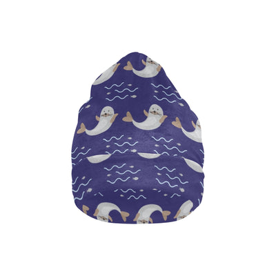 Sea Lion Print Design LKS404 Unisex Beanie