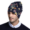 Summer Floral Pattern Print Design SF01 Unisex Beanie