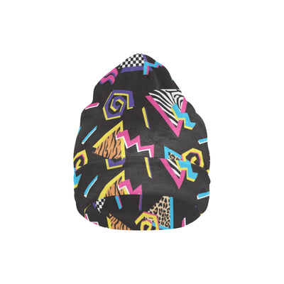 80s Pattern Print Design 3 Unisex Beanie