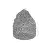 Elm Leave Grey Print Pattern Unisex Beanie