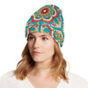 Mandala Pattern Print Design 03 Unisex Beanie