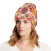 Ganesha Indian Pattern Print Design 02 Unisex Beanie