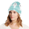 Sea Lion Baby Pattern Print Design 01 Unisex Beanie