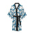 Polar Bear Pattern Print Design PB03 Women's Short Kimono