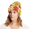 Elm Maple Leave Print Pattern Unisex Beanie