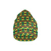 African Geometric Print Pattern Unisex Beanie