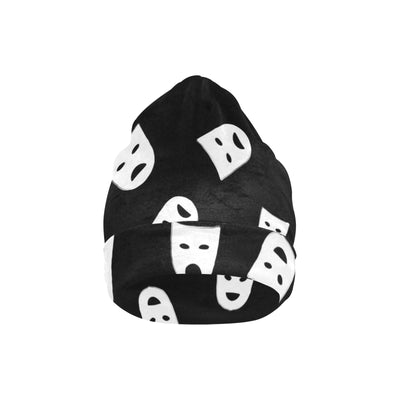 Acting Mask Pattern Print Design 03 Unisex Beanie