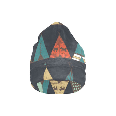 Tribal native american tent Aztec Unisex Beanie