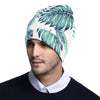 Pattern Tropical Palm Leaves Unisex Beanie