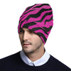 Pink Zebra Unisex Beanie