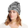 Polynesian Pattern Print Design A01 Unisex Beanie