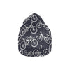 Mountain bike Pattern Print Design 02 Unisex Beanie