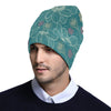 Lotus Pattern Print Design 01 Unisex Beanie