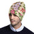 Summer Floral Pattern Print Design SF08 Unisex Beanie