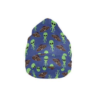 Alien Green UFO Pattern Unisex Beanie