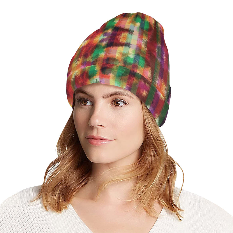 Tie Dye Print Design LKS301 Unisex Beanie