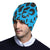 Cheetah Blue Print Pattern Unisex Beanie