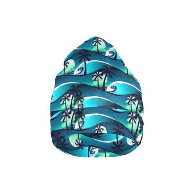 Beach Wave Design Print Unisex Beanie