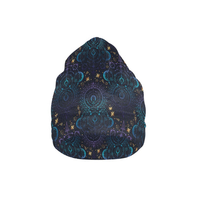 Celestial Pattern Print Design 06 Unisex Beanie