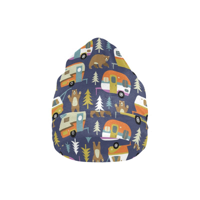 Camper Pattern Print Design 04 Unisex Beanie