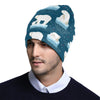 Polar Bear Pattern Print Design PB02 Unisex Beanie