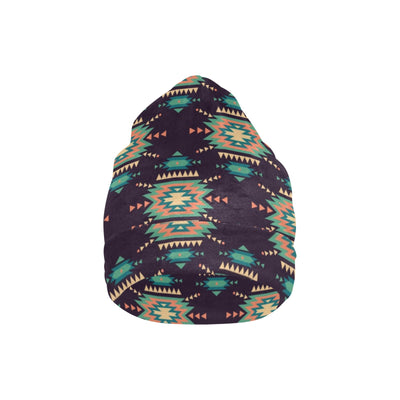 Navajo Geometric Style Print Pattern Unisex Beanie