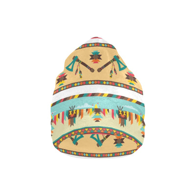 American indian Life Pattern Unisex Beanie