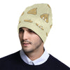 Poop Emoji Pattern Print Design A04 Unisex Beanie