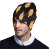 Buddha Head Gold Print Unisex Beanie