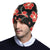 Red Hibiscus Pattern Print Design HB021 Unisex Beanie