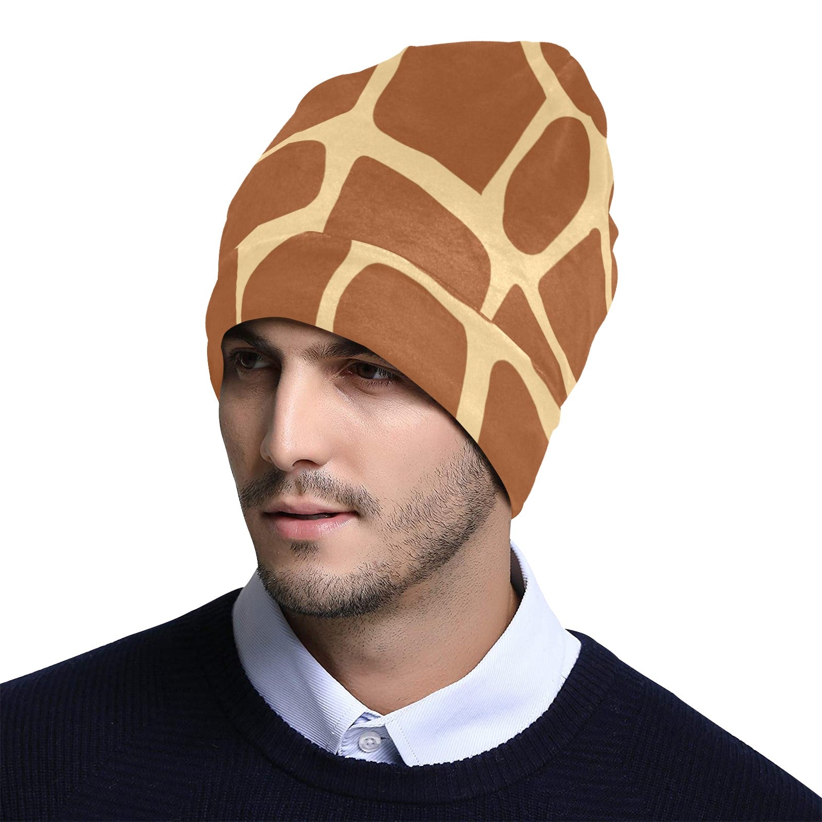 Giraffe Texture Print Unisex Beanie