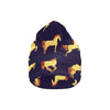 Gold Horse Pattern Unisex Beanie