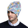 Mermaid Scales Pattern Print Design 05 Unisex Beanie