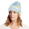 Daisy Pattern Print Design DS010 Unisex Beanie