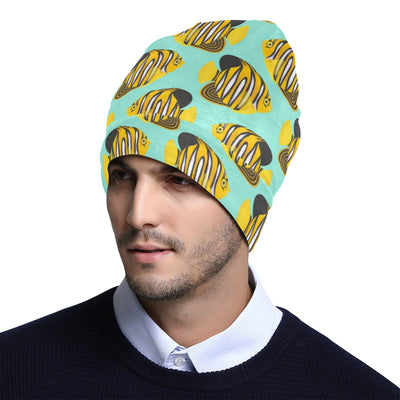 Angelfish Print Design LKS402 Unisex Beanie