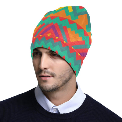 Mexican Pattern Print Design 04 Unisex Beanie