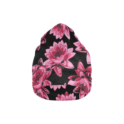 Lotus Pattern Print Design 03 Unisex Beanie