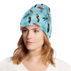 Surfboard Themed Pattern Unisex Beanie