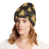 Buddha Pattern Print Design 02 Unisex Beanie