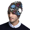 Skull Print Design LKS305 Unisex Beanie