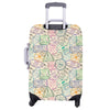 Travel Stamp Themed Design Luggage Cover Protector