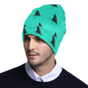 Shark Fin Pattern Unisex Beanie