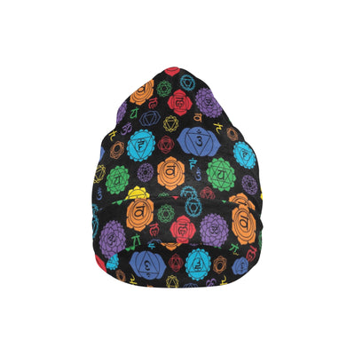 Chakra Pattern Print Design 01 Unisex Beanie