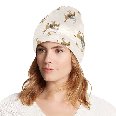 Cowboy Pattern Print Design 01 Unisex Beanie