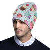 Cupcakes Fancy Heart Print Pattern Unisex Beanie