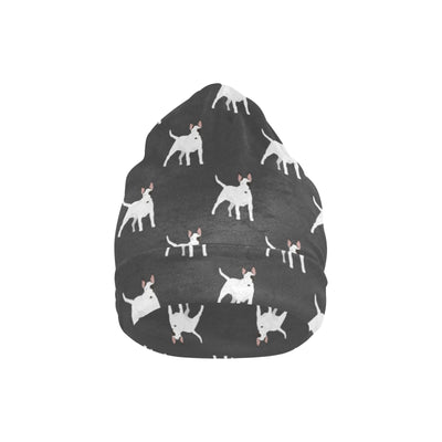 Bull Terriers Pattern Print Design 02 Unisex Beanie