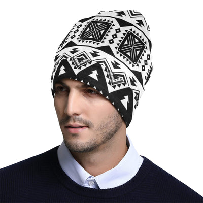 Aztec Pattern Print Design 08 Unisex Beanie