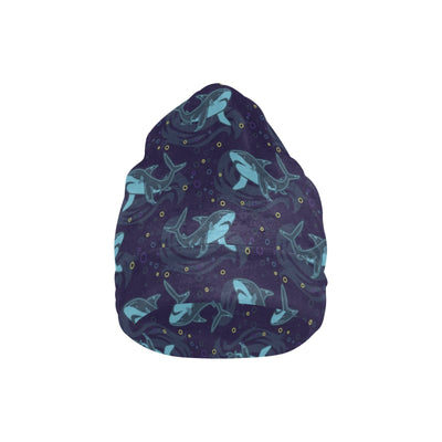 Shark Print Design LKS306 Unisex Beanie