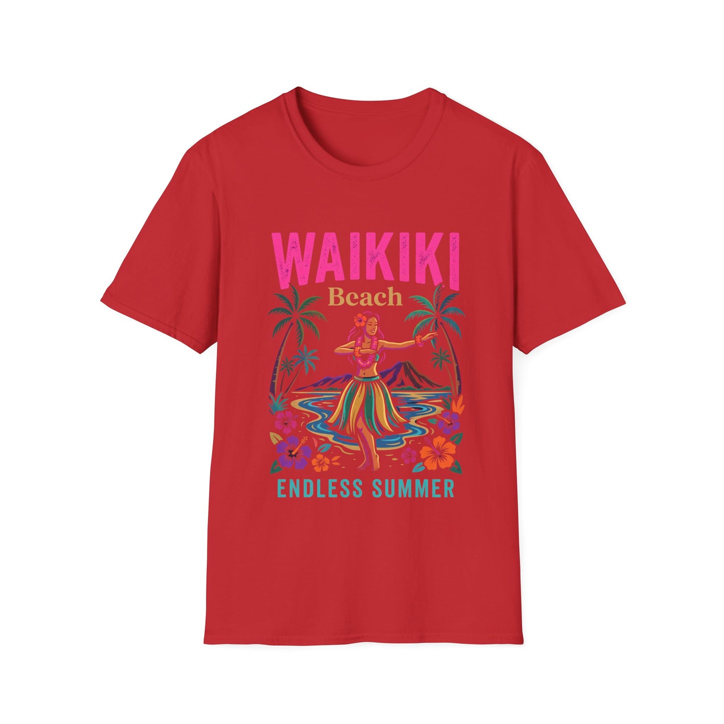 Waikiki Hawaii Summer T-Shirt