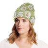 Daisy Pattern Print Design DS06 Unisex Beanie